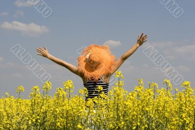 Teenagers in the rape field