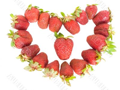 Strawberry heart