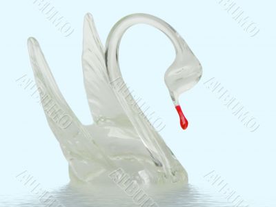 crystal swan