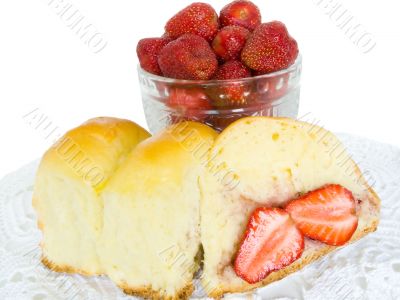 Strawberry pie