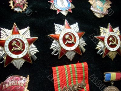 Soviet silver and golden orders