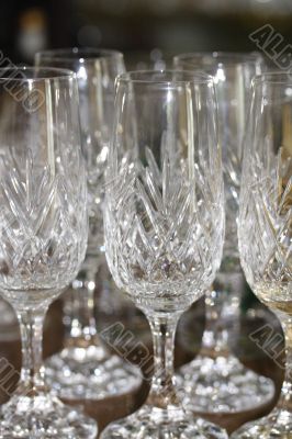 champagne glasses