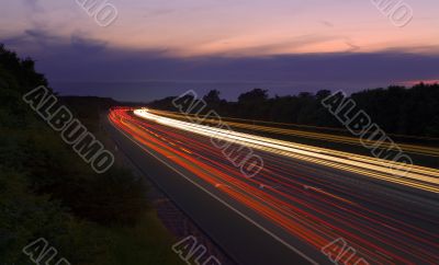 Traffic M6 Blur