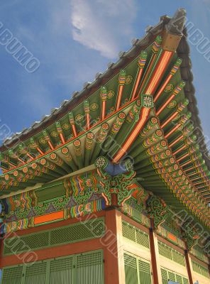 Traditional temple in South Korea