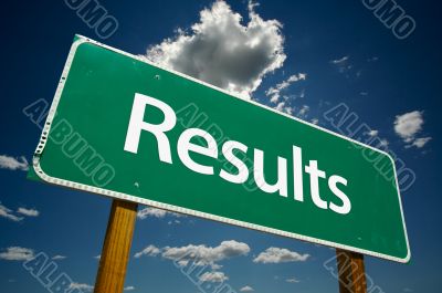 Results Road Sign