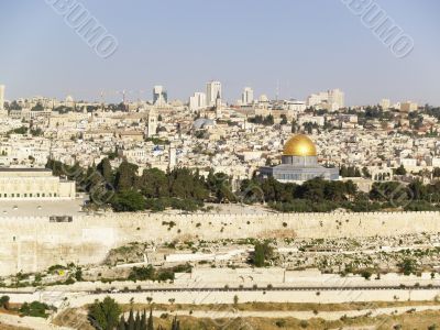 The Old City of Jerusalem.