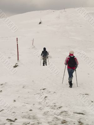 Winter trekking