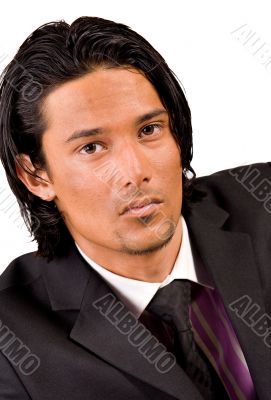 Portrait in a business suit