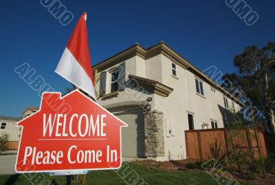 Welcome, Please Come In Sign