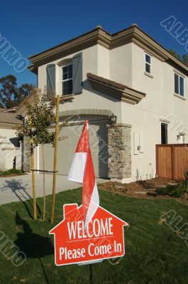 Welcome, Please Come In Sign