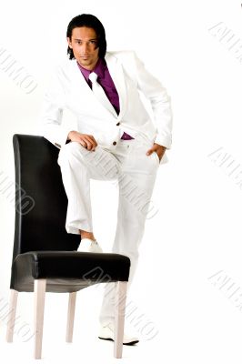 Indonesian man in a busniess suit