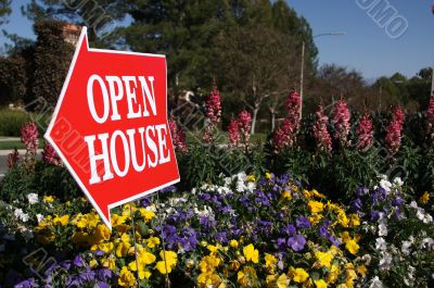 Open House Sign
