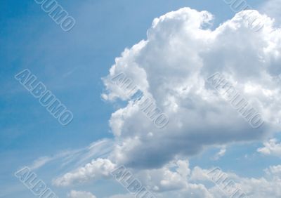 Clouds in the sky