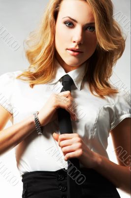 Portrait of a beautiful businesswoman