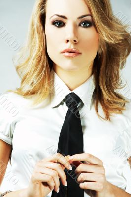 Portrait of a beautiful businesswoman