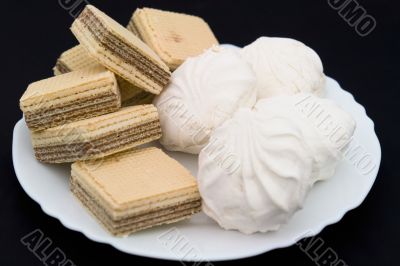 Souffle and waffles
