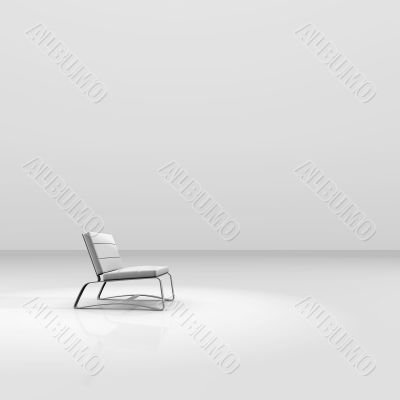 white chair