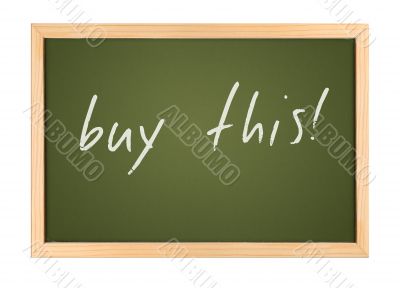 chalk board