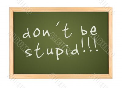 chalk board