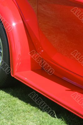 Red Vintage Car