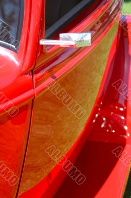 Red Vintage Car