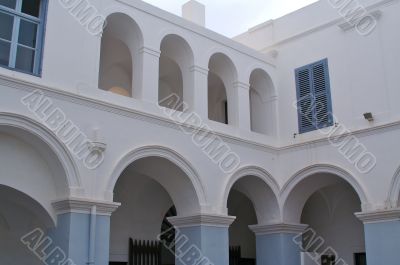 Monastery Courtyard