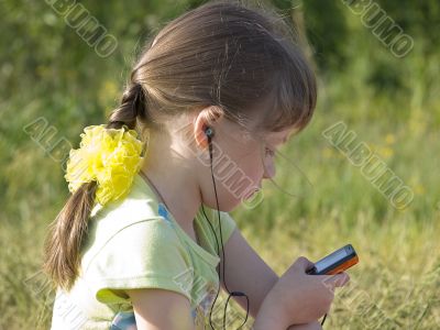 Listening child