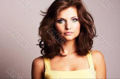 Fashion girl posing