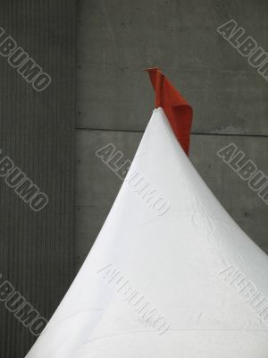 white tent