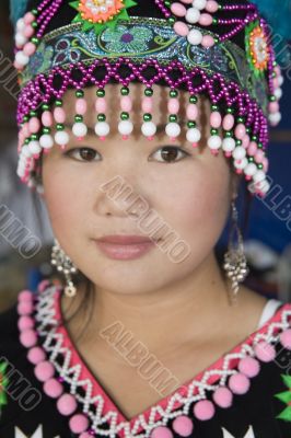 Hmong women, Laos