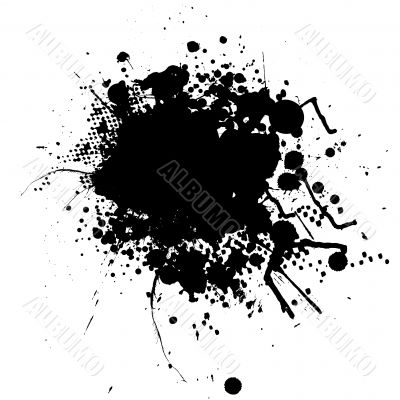 ink splat blob