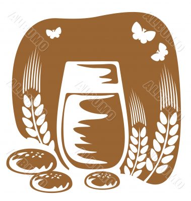 milk and cookies