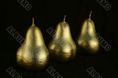 Golden Pears in A Row