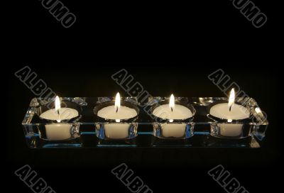 Candles In A Row