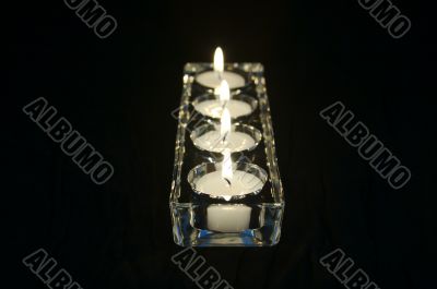 Candles In A Row