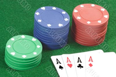 Four aces