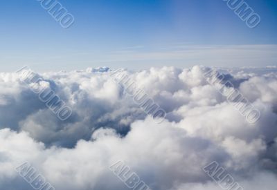 Clouds from top