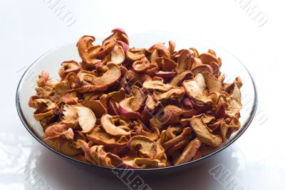 dry slices of apple