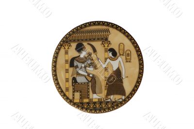 Egiptian plate