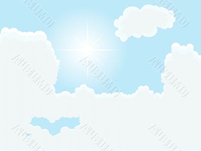 Cloudy sky