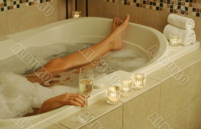 Woman in Bath