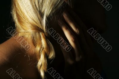Abstract Blonde