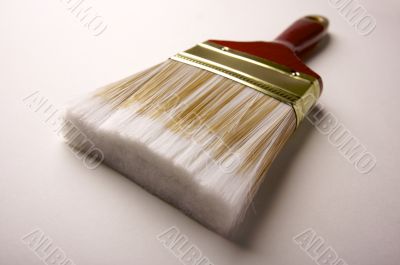 Dramatic Angle of Paint Brush