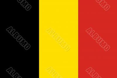 national flag of belgium