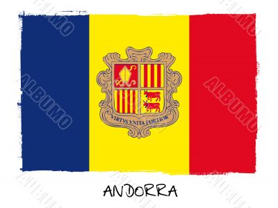 national flag of andorra