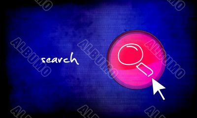 web button - search