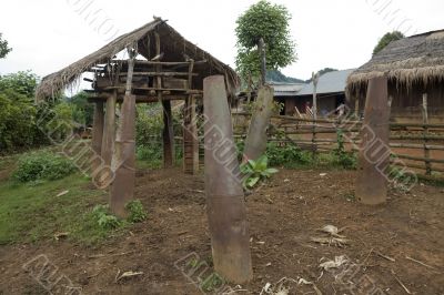 Lodge built with war scrap