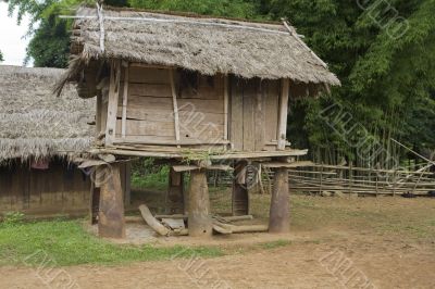 Lodge built with war scrap