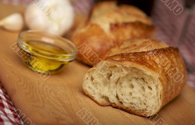 Sourdough Bread on Cutting Board