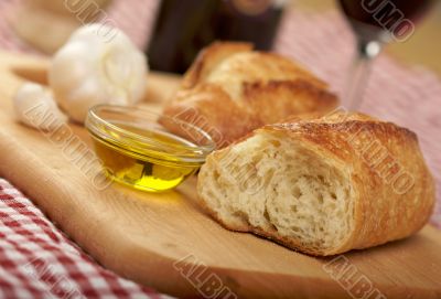 Sourdough Bread on Cutting Board
